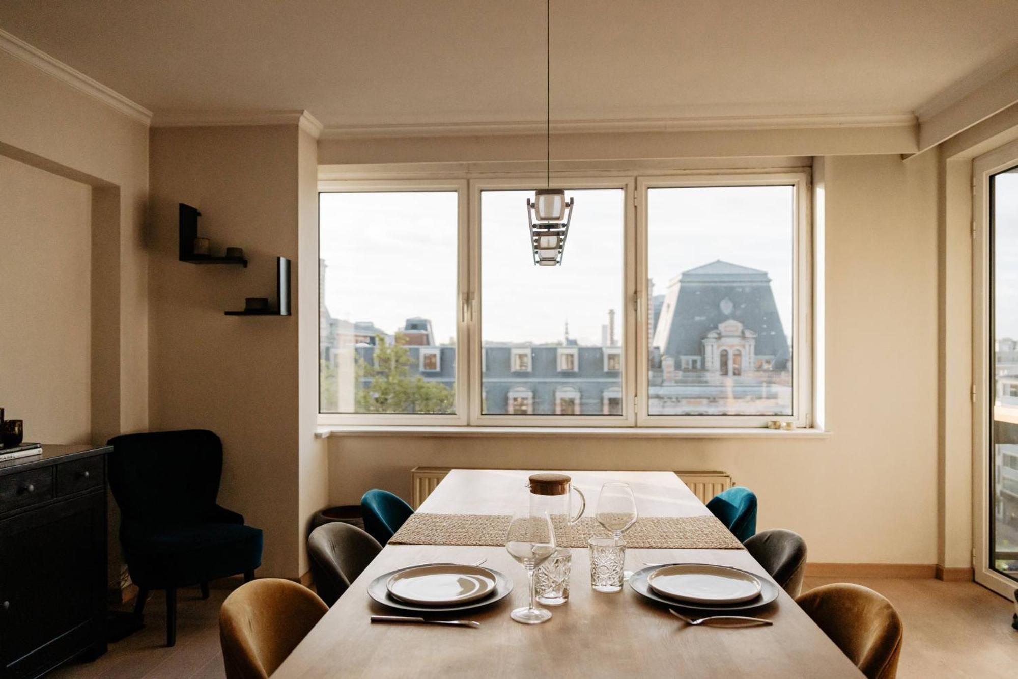 Zonnig Appartement Met Prachtig Uitzicht Op A+Locatie Antverpy Exteriér fotografie