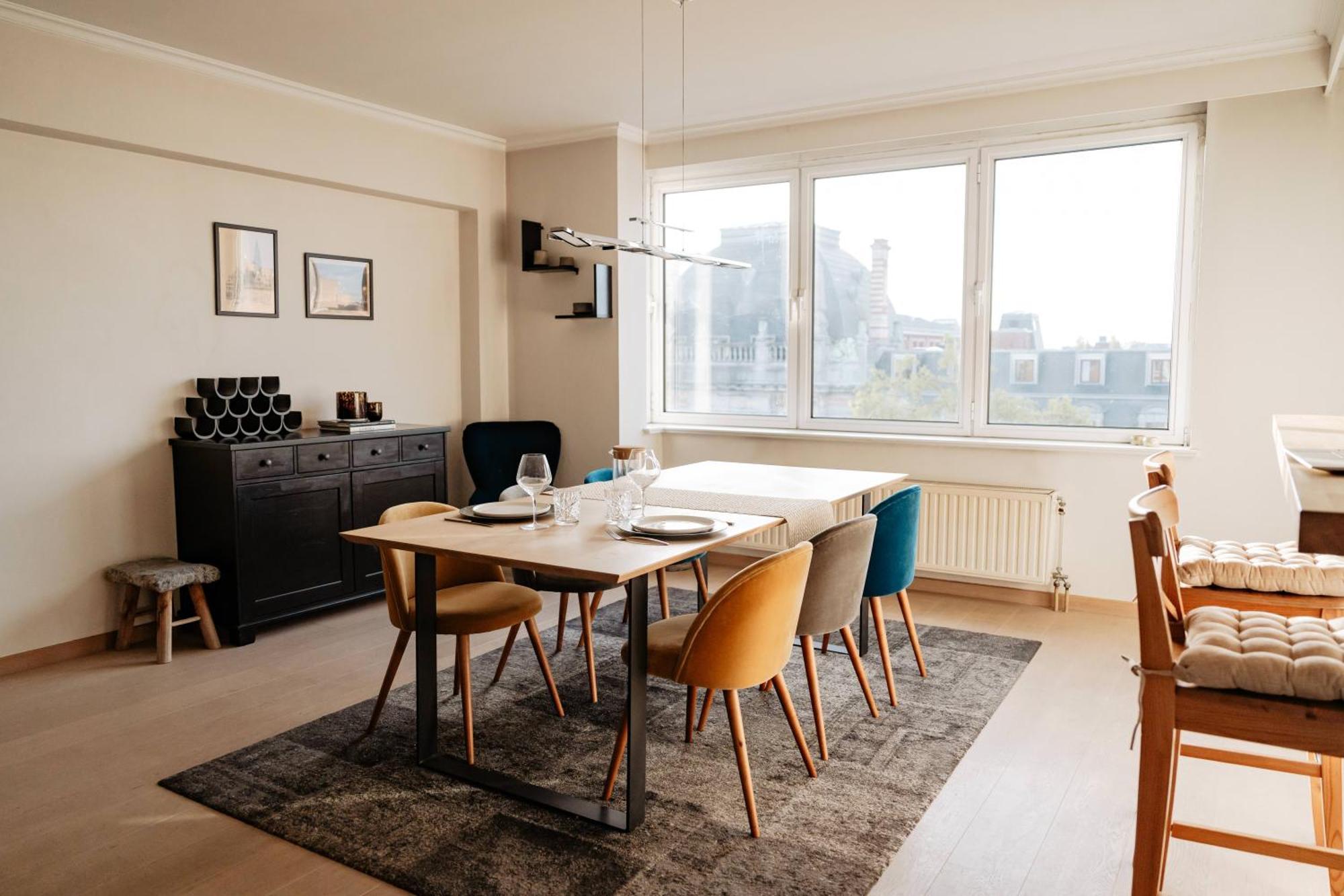 Zonnig Appartement Met Prachtig Uitzicht Op A+Locatie Antverpy Exteriér fotografie